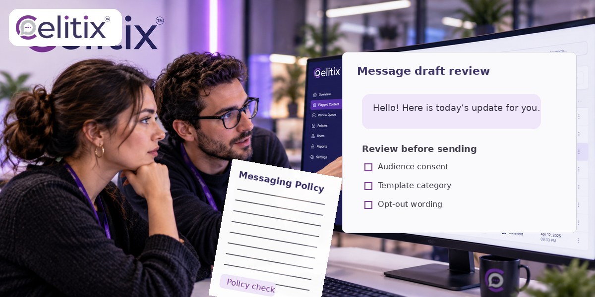 Bulk whatsapp messages legally - the customer side Bulk whatsapp messages legally shown in a real working setup, covering whatsapp template message rules and opt in requirements for whatsapp